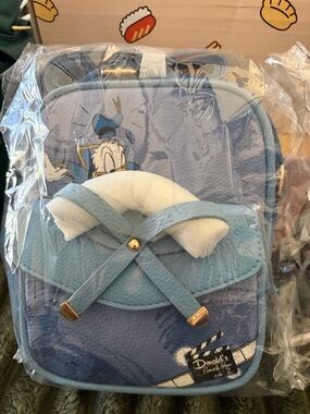 Disney Light Blue Donald Duck Mini Backpack